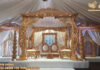 Grand Wedding Wooden Mandap Decor Leicester