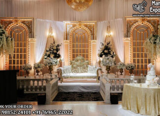 Fusion Wedding Window Frames For Stage Decor