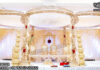 Amazing Heart Shaped Wooden Mandap for UK Wedding Amazing Heart Shaped Wooden Mandap for UK Wedding