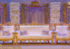 Maharaja Design Wedding Three Seater Sofa With Chair