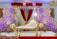 Italian Style Wedding Loveseat for Couple