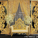 Stunning Wedding Stage Backdrop Frames Setup