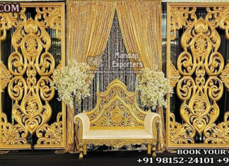 Stunning Wedding Stage Backdrop Frames Setup Stunning Wedding Stage Backdrop Frames Setup