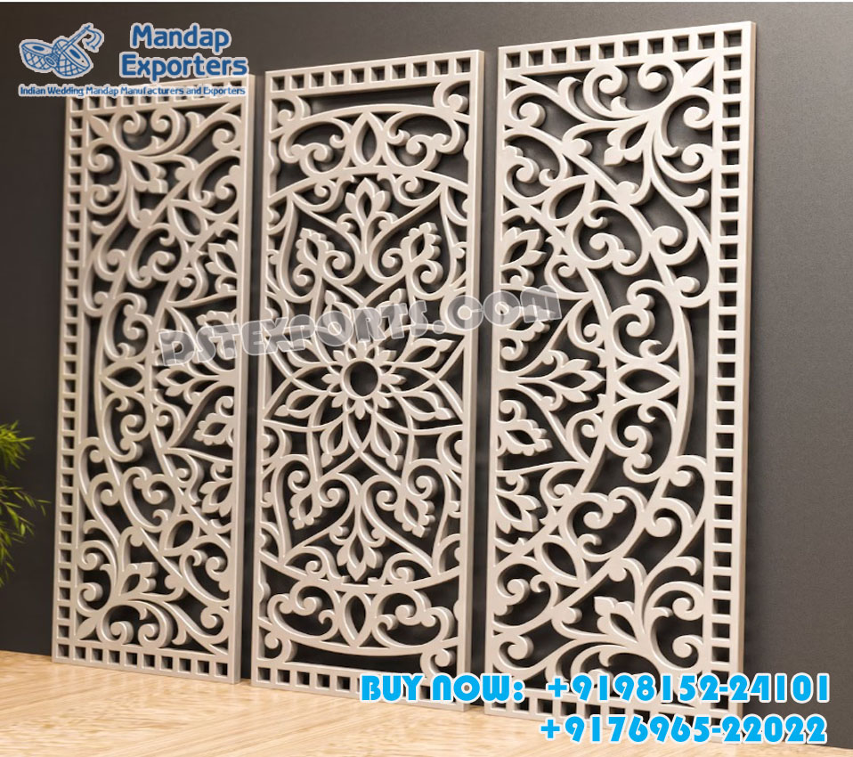 Arabian Wedding Laser Panels For Stage Decoration