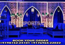 Attractive Laser Cut Wedding Backdrop Panel Setup Attractive Laser Cut Wedding Backdrop Panel Setup