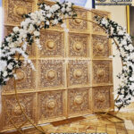 Gorgeous Wedding Door Fiber Frames Decoration