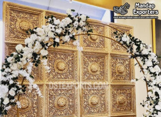 Gorgeous Wedding Door Fiber Frames Decoration Gorgeous Wedding Door Fiber Frames Decoration