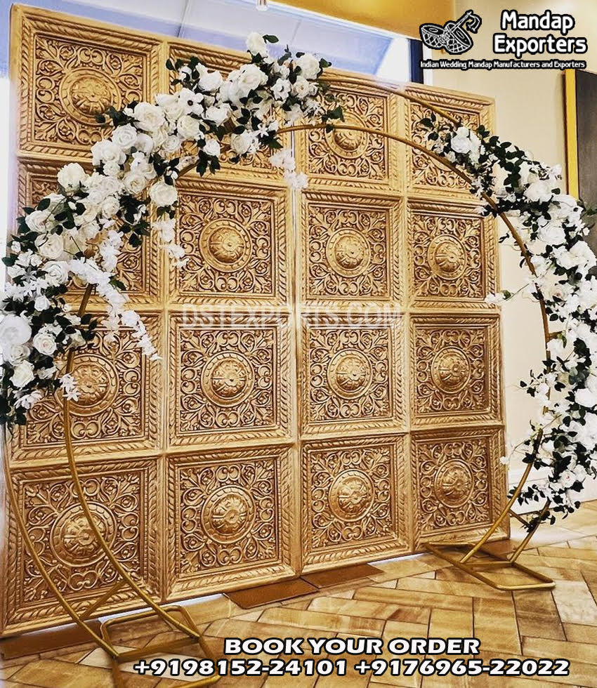 Gorgeous Wedding Door Fiber Frames Decoration