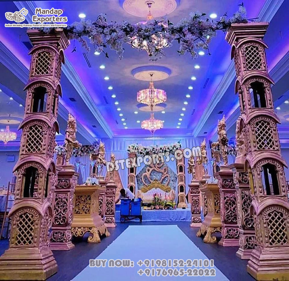 Moroccan Wedding Jharokha Pillar Welcome Gate