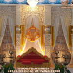 Rajwada Theme Wedding Stage Decor