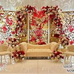 Classy and Modern Theme Indian Wedding Stage