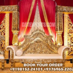 Deluxe Wedding Sofa Set for Bride and Groom