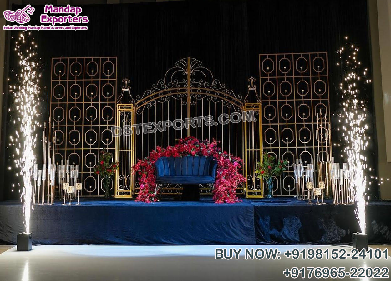 Dream Night Reception Stage Metal Frames