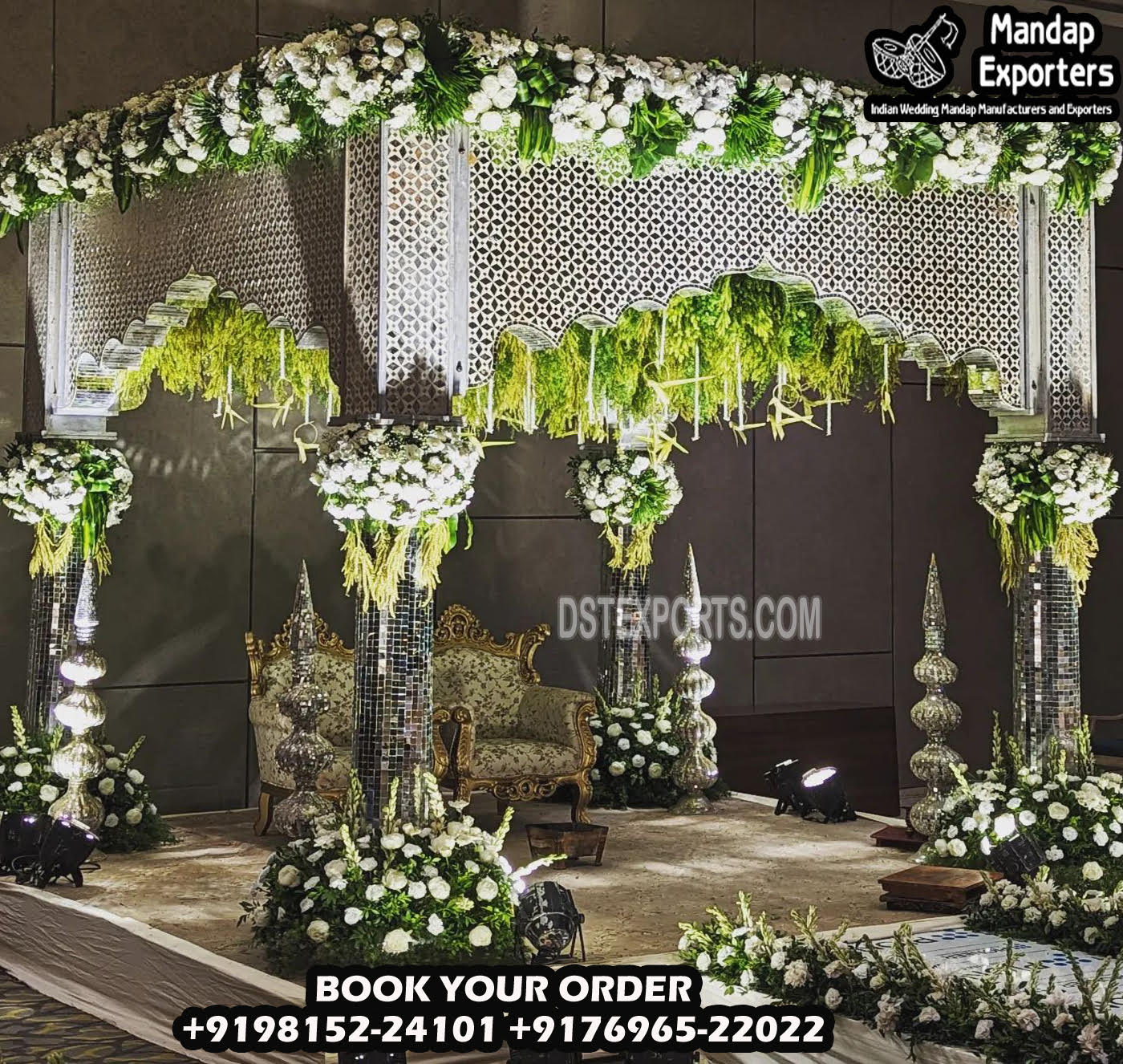 Mirror Mandap For Modern Indian Weddings