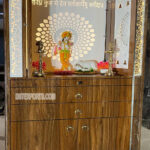 New Natural Teak Wood High Gloss Polish Temple