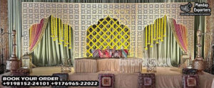 Stylish Laser Cut Frames For Mehandi Function