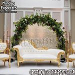 Designer Bride Groom Sofa Set For Reception Stage