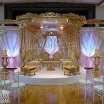 Elegant Theme Wedding Aradhya Wooden Mandap