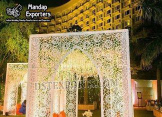 Moroccan Laser Cut Arch Decor For Garden Party Moroccan Laser Cut Arch Decor For Garden Party