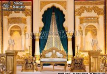 Mughalai Theme Stage For Muslim Wedding Reception Mughalai Theme Stage For Muslim Wedding Reception