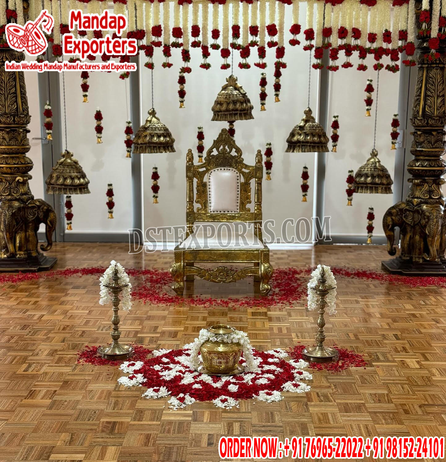 Traditional Mangala Snanam Decoration For Indian Wedding
