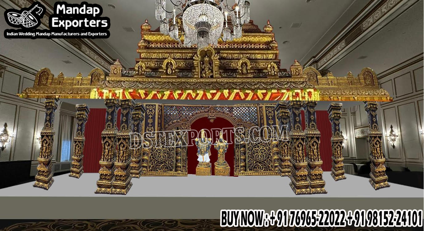 Traditional Wedding Tirupati Balaji and Lakshmi Mandapam