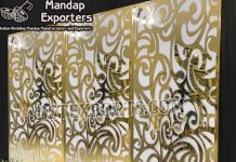 Wedding Gold Rose Laser Cut Frames Panels Wedding Gold Rose Laser Cut Frames Panels