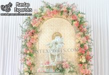 Gorgeous Banquet Hall Entry Decor Booth With FRP Vinayaka Gorgeous Banquet Hall Entry Decor Booth With FRP Vinayaka