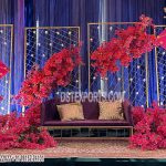 Graceful Gold Theme Wedding Backdrop Candle Wall