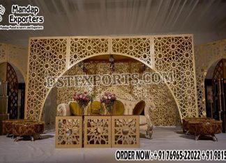 Lavish Persian Style Wedding Stage Arches Lavish Persian Style Wedding Stage Arches
