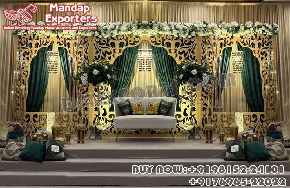 Pakistani Wedding Laser Cut panels for Stage Decor Pakistani Wedding Laser Cut panels for Stage Decor