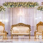 Traditional Design Wedding Sofa Chairs Set