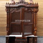 Traditional Large Size Teak Wood Mandir