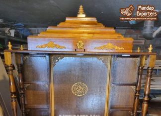 Traditional Teak Wooden Temples For Office Traditional Teak Wooden Temples For Office