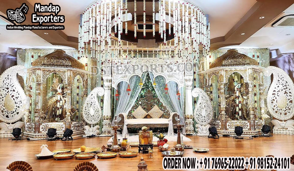 Trendy And Inspiring Indian Wedding Stage Decor