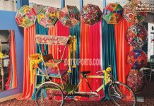 Adorable Indian Wedding Entry With Rickshaw Adorable Indian Wedding Entry With Rickshaw