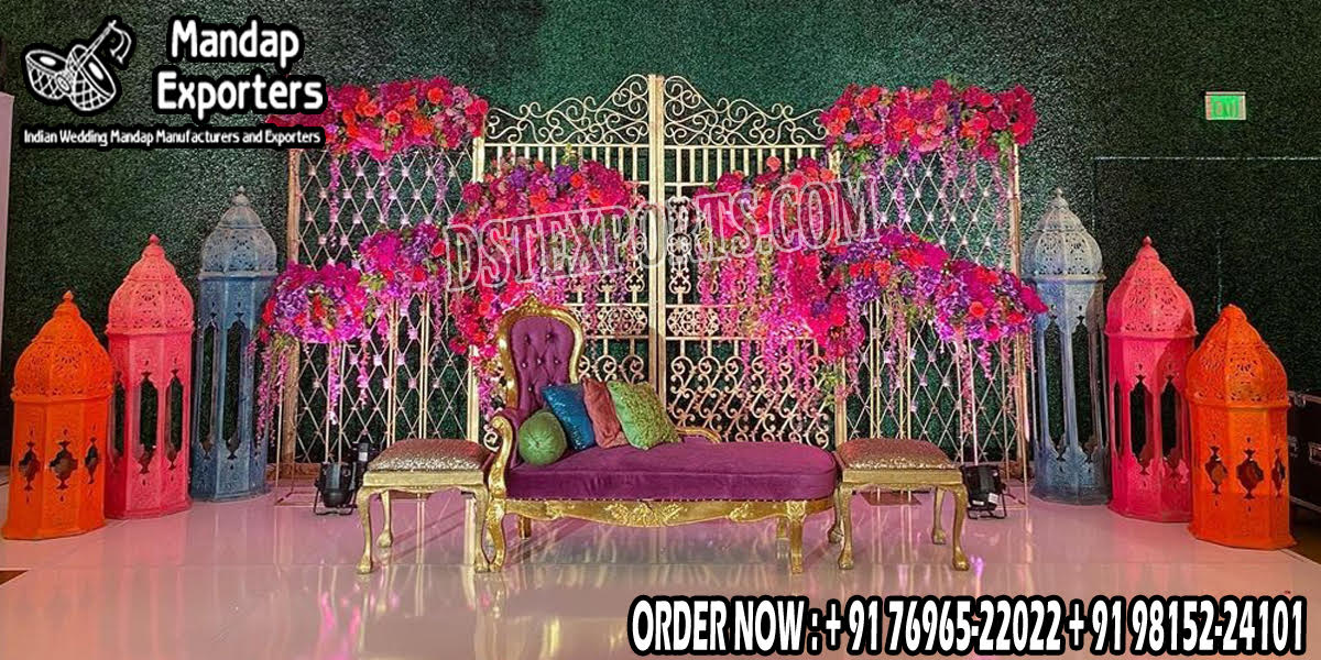 Astonishing Stage Decor Colorful Moroccan Lamps 
