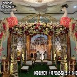 Designer Metal Dome Mandap For Traditional Weddings