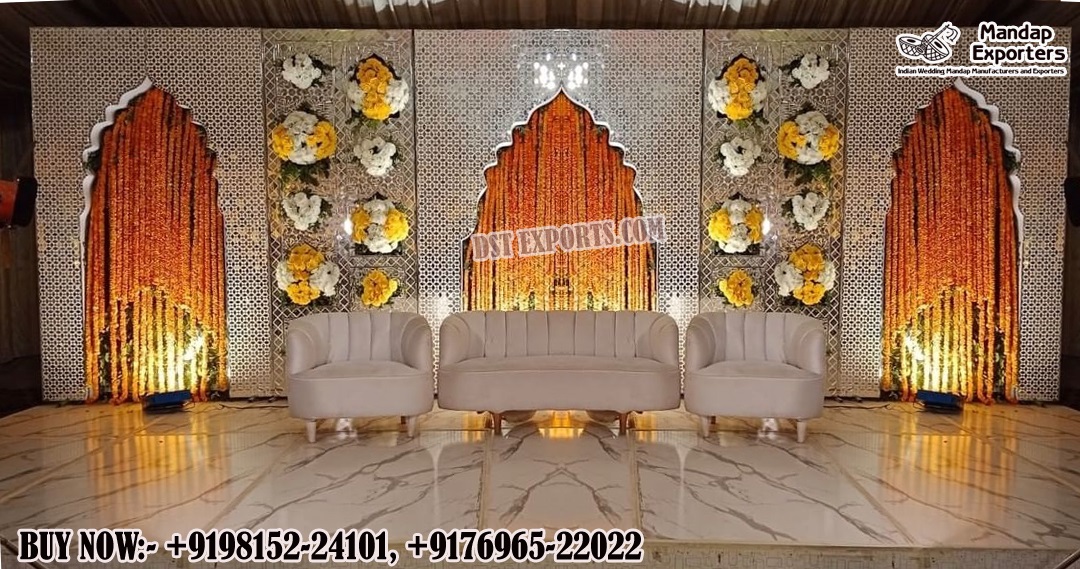 Buy Vintage Theme Wedding Mehrab Mirror Frame