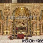 Grand Mughal Theme Wedding Jharokha Stage