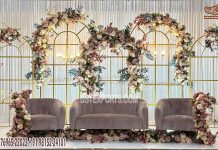 Modern Golden Stainless Steel Wedding Backdrop Arch Modern Golden Stainless Steel Wedding Backdrop Arch