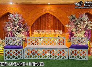Moroccan Style Bride Seating Bench For Haldi Ceremony Moroccan Style Bride Seating Bench For Haldi Ceremony
