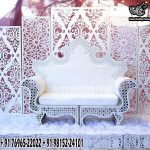 Moroccan Theme Wedding White Laser Cut Frames