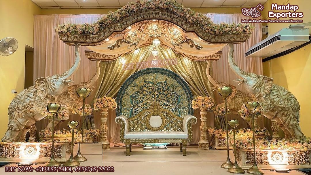 Perfect Wedding Event Hathi Mandap Cum Stage