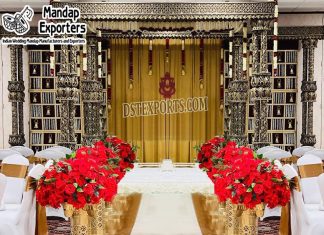 South Indian Wedding Triple Pole Kalyana Mandapam South Indian Wedding Triple Pole Kalyana Mandapam