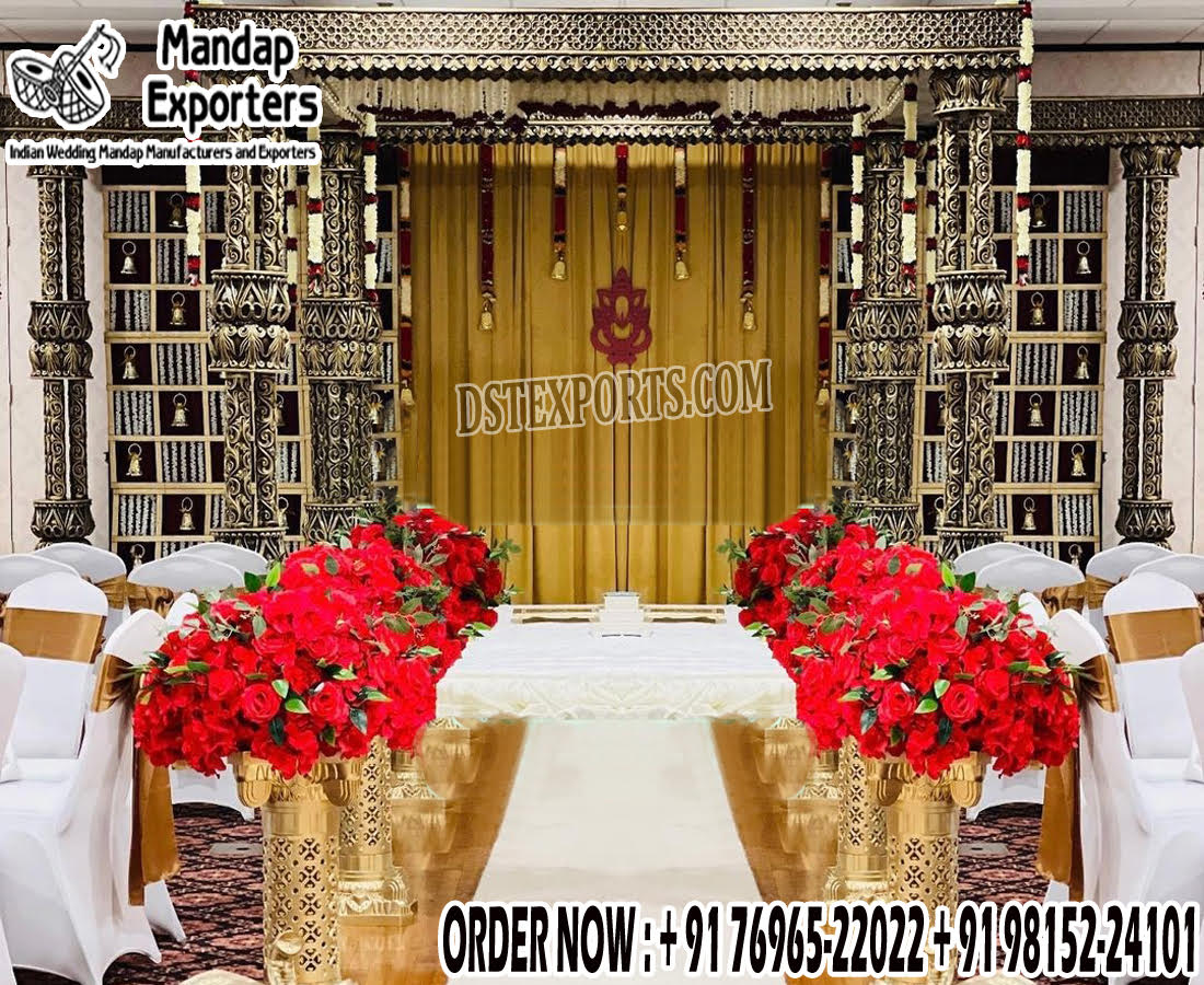 South Indian Wedding Triple Pole Kalyana Mandapam
