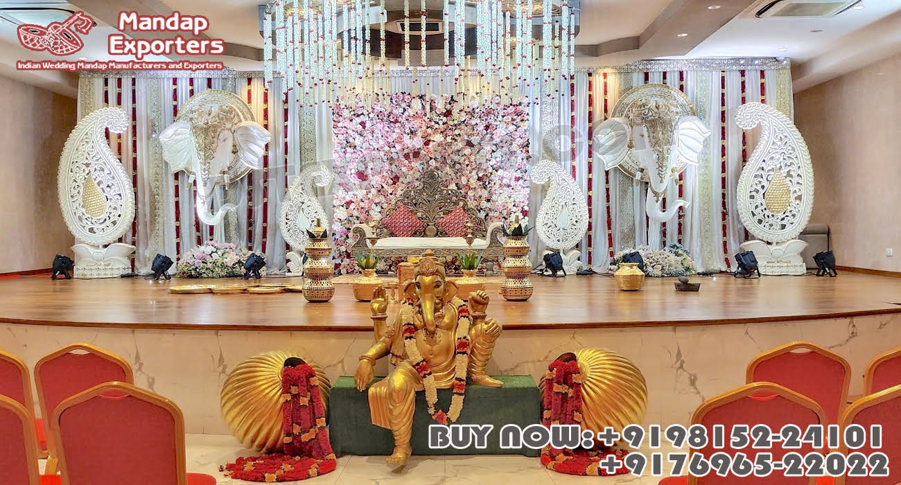 Srilankan Poruwa Ceremony Stage Decor Props