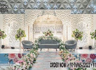Classy Backdrop Decor Frames for Moroccan Weddings Wooden Frames