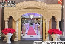 Indian Wedding Jodha Akbar Mandap Gate Wedding Mandap Pillar and arc