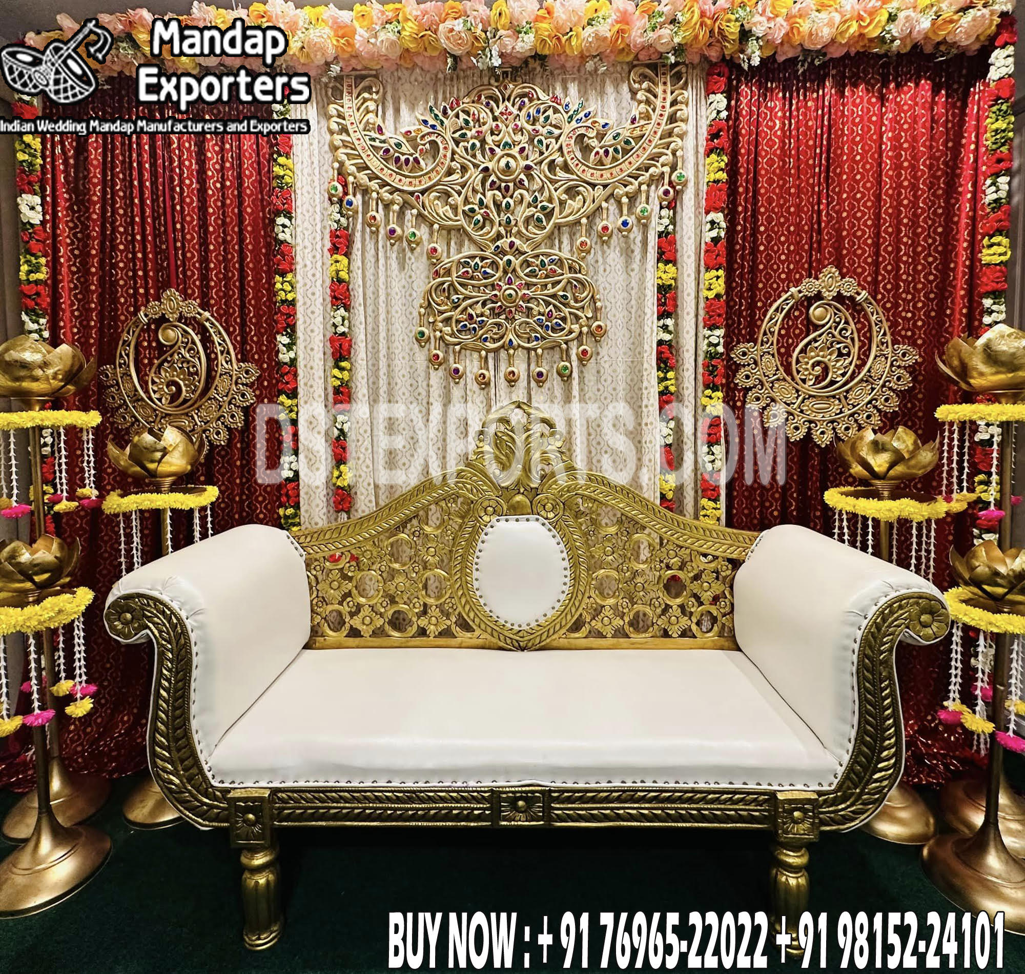 Wedding Stages, Wedding Mandaps, Wedding Fiber Backdrops, Candle walls, 